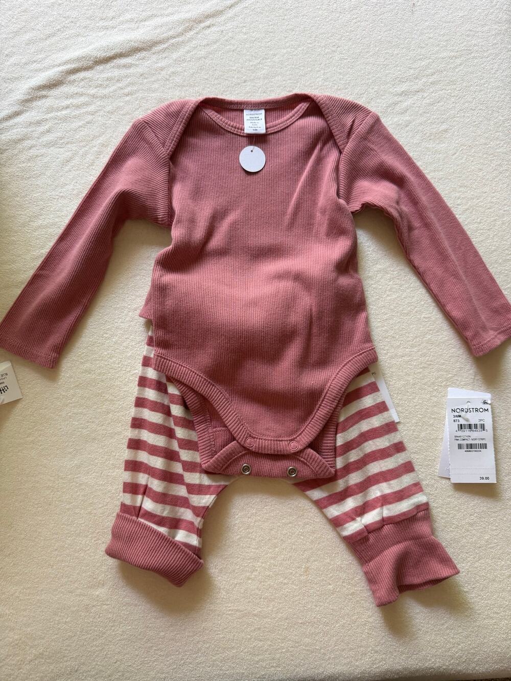 Nordstrom Girls 2pc Outfit- size 3/6mo